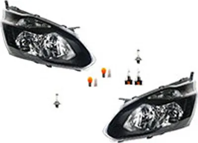 Obrázok produktu pre Johns, Predné halogénové svetlomety vhodné pre Ford Transit Custom 12 12-17 Leu. Sada L R 1801822 1778045 1779196 1783380 1818129 1866476 BK2113W030BD B