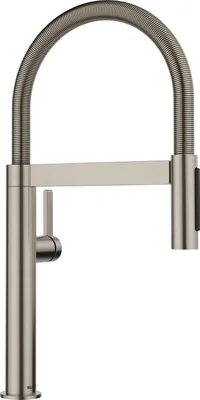 Produktbild von Blanco Blancoculina-S II Mini Armatur Wasserhahn Satin Platinum - 527 703 Hochdruck - inkl.