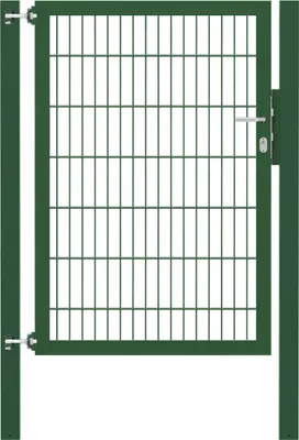 Image de Alberts 649678 Porte individuelle Flexo avec accessoires, vert, largeur 100 cm, hauteur 140 cm