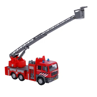 Produktbild von Kids Globe 510125 - Feuerwehr-Leiterwagen 1:21