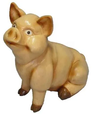 Image de Design cochon figure statue jardin sculpture figures décoration c177a