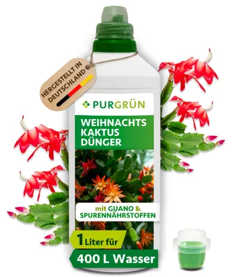 Produktbild von Purgrün Weihnachtskaktus-Dünger 1 Liter