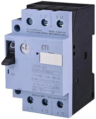 Produktbild von ETI Motorschutzschalter MSP0-6,0 REG