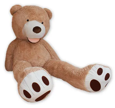 Produktbild von XXL Teddybär Riesen Teddy Plüsch Bär Plüschbär Kuscheltier 260cm Kuschelbär