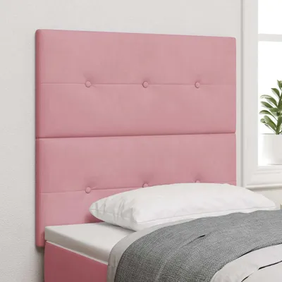 Produktbild von vidaXL Kopfteil Rosa 100 cm Samt