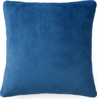 Zdjęcie produktu dla Poszewka na poduszkę Home Elements 40x40 cm, mikropluszowa, ciemnoniebieska