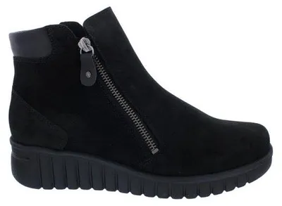 Produktbild von Hartjes Stiefelette Country Boot 172.2201/21 01.01, Nubukleder, Schwarz, Weite H, Fußbett zum Wechseln 38
