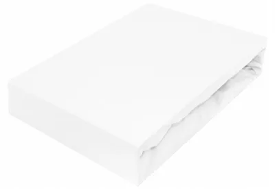 Produktbild von Ematex Jersey-Spannbetttuch 80x160cm Baumwolle Weiß