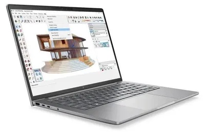 Imagen del producto de HP ZBook 8 G2a, estación de trabajo móvil de 14 pulgadas, procesador AMD Ryzen AI 7 PRO 450, 48 GB de RAM, 1 TB de SSD, tarjeta gráfica AMD Radeon 860M, sistema operativo Windows 11 Pro