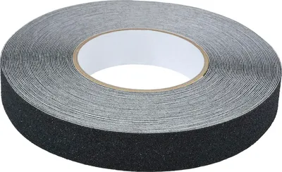 Produktbild von Antirutschstreifen für Treppen - selbstklebend 25 mm x 18 m schwarz
