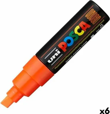 Obrázok produktu pre Plstené perá POSCA PC-8K Orange 6 kusov