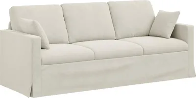 Immagine prodotto di vidaXL Divano Crema 198 x 78 x 80 cm Samt