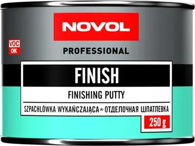 Zdjęcie produktu dla SZPACHLA SZPACHLÓWKA WYKAŃCZAJĄCA WYPEŁNIAJĄCA Novol FINISH 250g