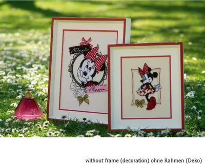 Produktbild von Vervaco Stickpackung Zählmuster "Disney It's all about Minnie"