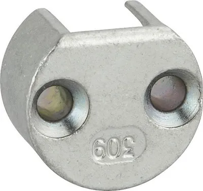 Image de Gâche encastrable de tringle d'extrémité pour fenêtre, Ø25x15mm, Fenster, 0-0309-00-0-1 - FERCO by THIRARD