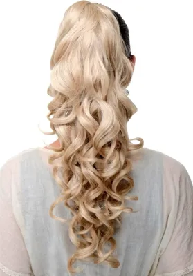 Produktbild von WIG ME UP Zopf Pferdeschwanz gelockt Lichtblond SA09-202