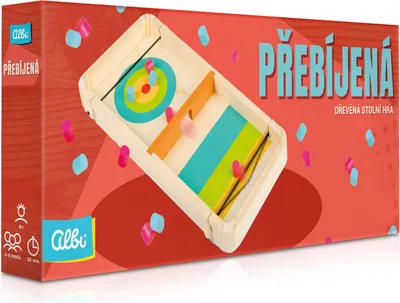 Zdjęcie produktu dla Albi Přebíjená – drewniana gra planszowa