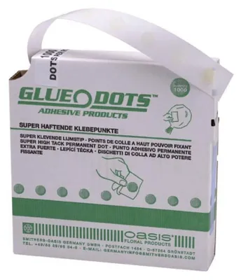 Produktbild von OASIS® Glue Dots - 1 cm Ø - Transparent - 1000 Stück