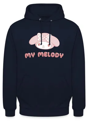 Produktbild von Spreadshirt My Melody Portrait Uni Hoodie, XL, Navy