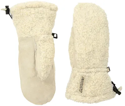 Productafbeelding van Gordini Damen handschoenen, model Wooly, geïsoleerd, kleur oatmeal, maat small