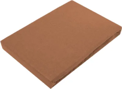 Produktbild von Jersey Spannbettlaken für Wasserbetten Rundumgummizug 200 x 220 cm Nougat