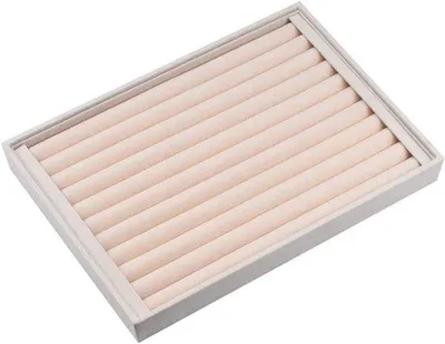 Produktbild von Famanu Schmucktray mit 10 Fächern - 35 x 24 x 3 cm