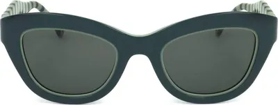 Zdjęcie produktu dla Carolina Herrera HER 0086/S Striped green 51/23/145 Okulary przeciwsłoneczne dla kobiet