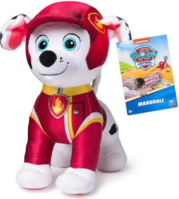 Produktbild von Paw Patrol Rescue Wheels Basic Marshell 19 Cm Teddybär Rot  Rot One Size