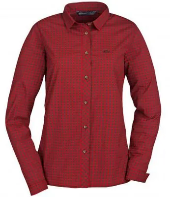 Produktbild von Stretch Bluse Sergia Damen (Braun/Rot) Größe 34