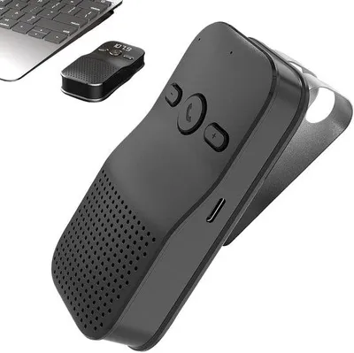 Immagine prodotto di Altoparlante per auto - Altoparlante wireless per auto con microfono integrato