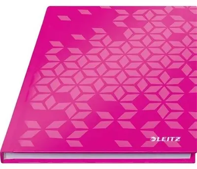 Image de Carnet de notes Wow A5 80 feuilles 90g/qm ligné rose paquet de 6