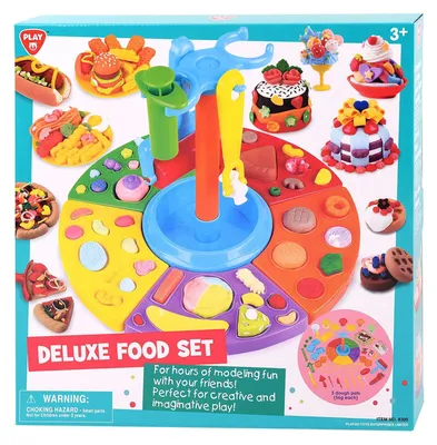 Image de Playgo Kleiset Voedsel - 5 Kleipotjes