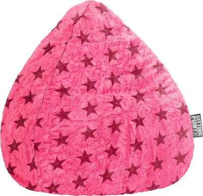Produktbild von Sedací vak SITTING POINT Fluffy Stars XL ružový
