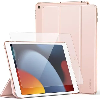 Obrázok produktu pre Ochranné puzdro s ochrannou fóliou pre iPad 9./8./7. generácie, 10,2 palca, farba ružové zlato