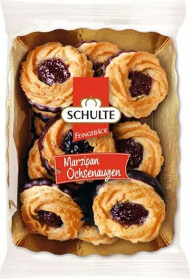 Produktbild von Schulte Marzipan-Ochsenaugen, 200g