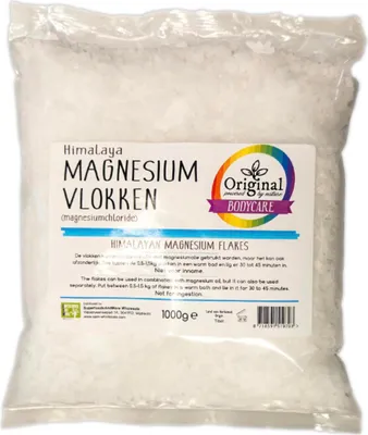 Obrázek produktu pro Original Bodycare Himalaya Magnesium Vlokken, magnéziové vločky do koupele, 1 kg