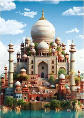Produktbild von ANATOLIAN Puzzle Tádž  Mahal 1500 dílků