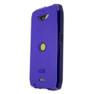 Immagine prodotto di caseroxx custodia protettiva in TPU compatibile con Crosscall Action-X3, custodia in gomma per cellulare blu
