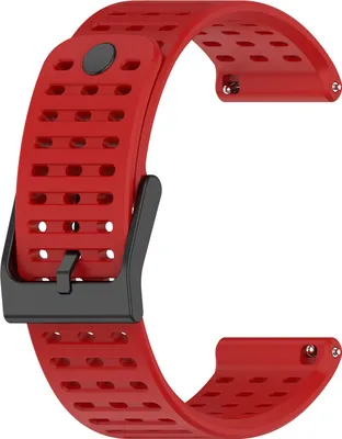 Zdjęcie produktu dla INF Silikonowy pasek do zegarka sportowego Suunto Vertical 9 Peak Series Czerwony