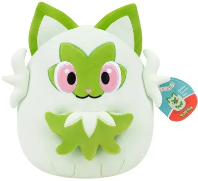 Produktbild von SQUISHMALLOWS Pokémon Sprigatito 25 cm