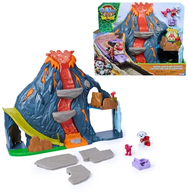 Produktbild von PAW Patrol : Der Dino Film, Super-Lava-Blast Vulkan-Spielset, Batterien erforderlich, 2,05 kg