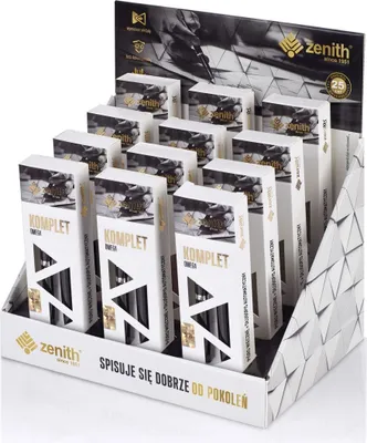 Zdjęcie produktu dla Zenith, Pióro wieczne i długopis 60, czarne