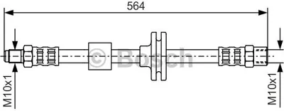 Produktbild von Bosch Bremsschlauch  1 987 476 752