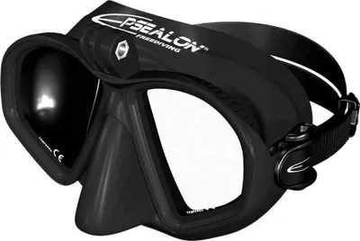 Image de Epsealon Seaquest Motion Masque de pêche sous-marine Noir Noir One Size