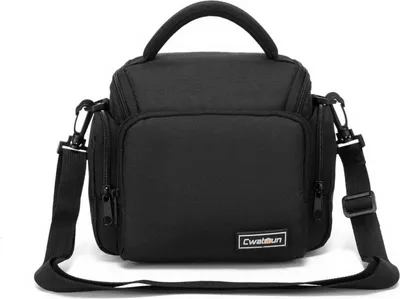 Zdjęcie produktu dla Cwatcun Torba na aparat fotograficzny SLR do Canon Nikon Sony Wodoodporna czarna