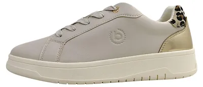 Image de Bugatti Woman : Chaussures de sport à lacets, couleur beige, pour le quotidien