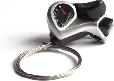 Zdjęcie produktu dla Shimano Tourney SL-TX50R przerzutka 6-biegowa, prawa, 2050 mm, si/sw