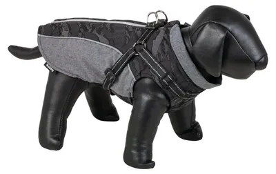 Produktbild von Nobby Hundemantel Reku 2 in 1 grau/schwarz, Größe: 60 cm