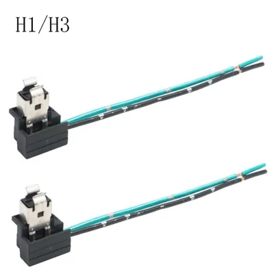 Produktbild von H1/H3  /2Stück Buchse Adapter Led-lampe Stecker von Auto lampe Kabel