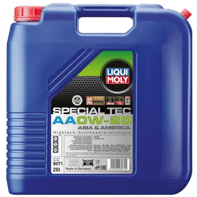 Produktbild von LIQUI MOLY Special Tec AA für 0W-20 20 Liter Motoröl Motorenöl Öl